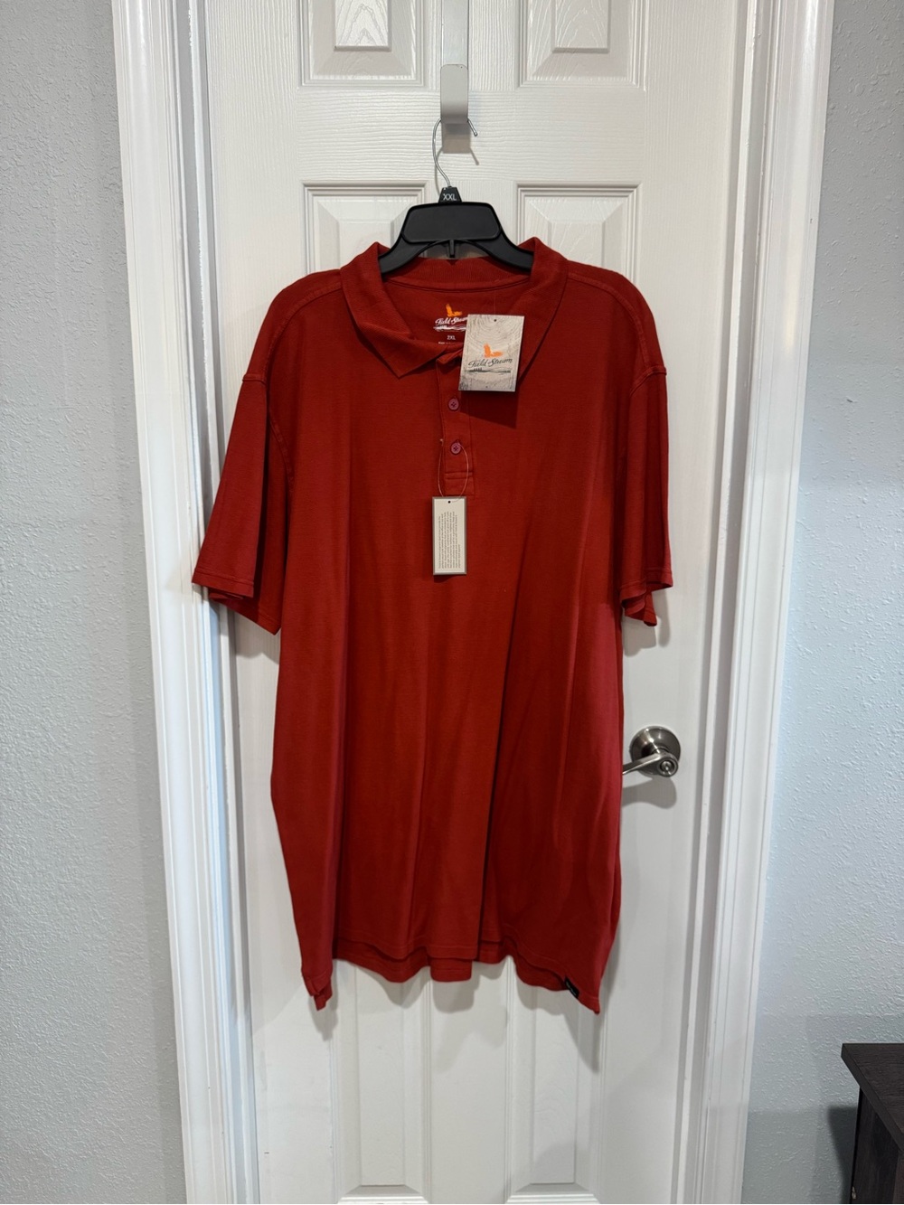 Field & Stream Men's Brick Red Polo Shirt